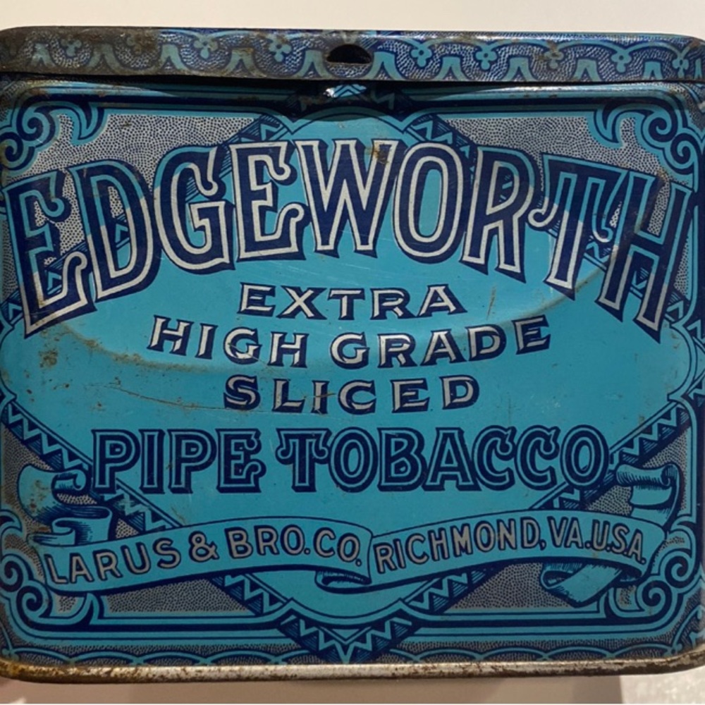 Edgeworth tin - empty